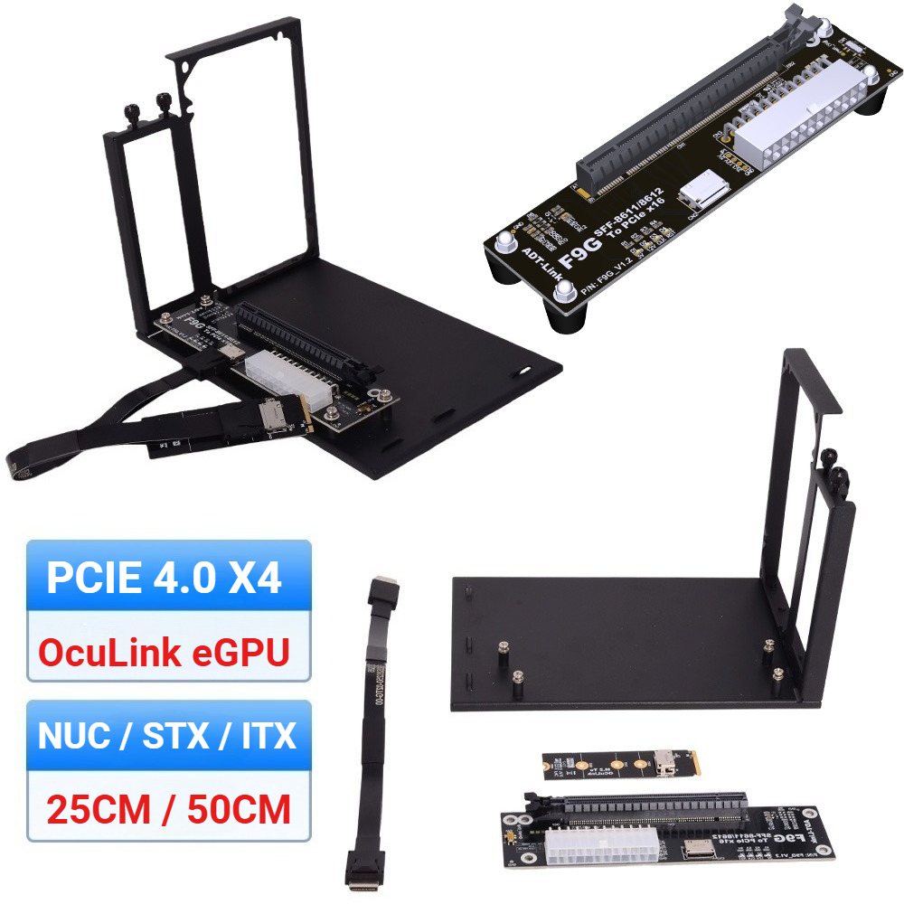 F9G-BK7 EGPU Oculink GPU Dock  - Oculink Egpu Dock Graphics Card reseña y precio